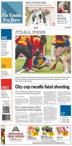 Cover of The London Free Press