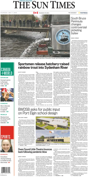 Cover of The Sun Times (Owen Sound)