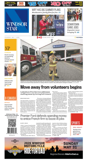 Cover of Windsor Star