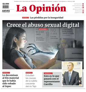Cover of La Opinion