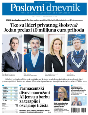 Cover of Poslovni Dnevnik