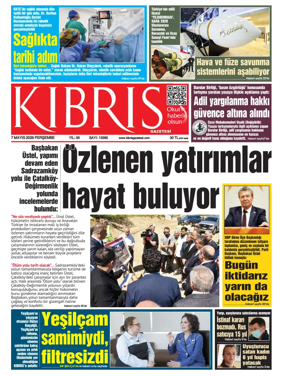 Cover of Kibris Gazetesi