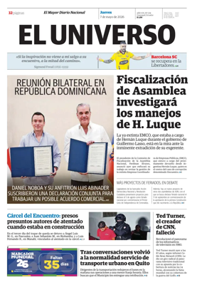Cover of El Universo