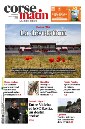 Cover of Corse Matin