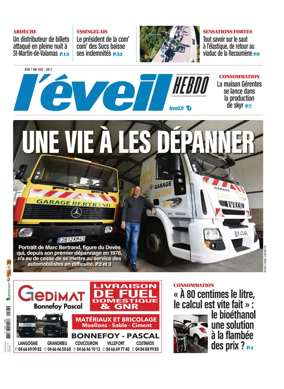 Cover of L'Eveil Hebdo