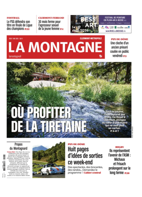 Cover of La Montagne (Clermont-Metropole)