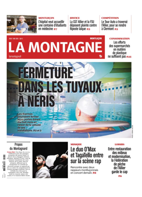 Cover of La Montagne (Montlucon)