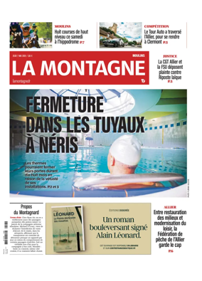 Cover of La Montagne (Moulins)