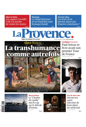 Cover of La Provence Alpes-de-Haute-Provence