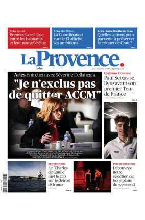 Cover of La Provence Arles
