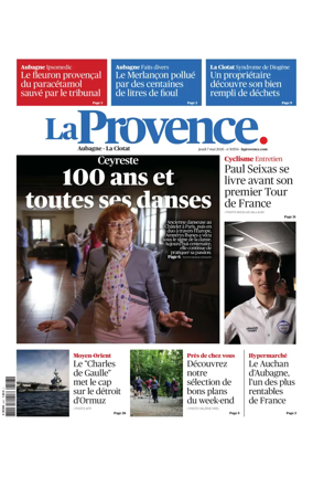 Cover of La Provence Aubagne-La Ciotat