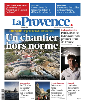 Cover of La Provence Marseille