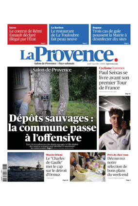 Cover of La Provence Salon-de-Provence / Pays salonais