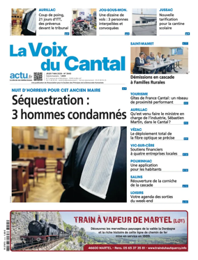 Cover of La Voix du Cantal