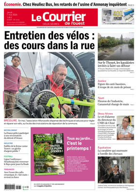 Cover of Le Courrier de l’Ouest (Deux-Sevres)