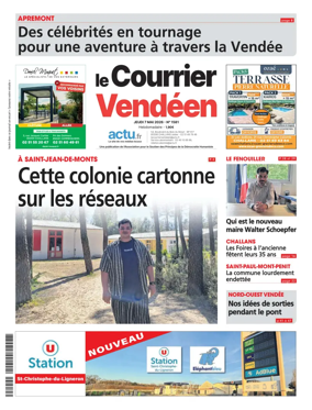 Cover of Le Courrier Vendeen