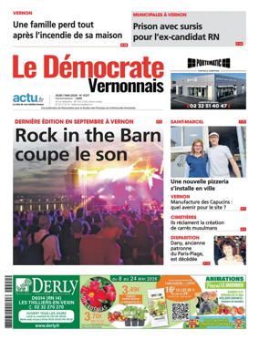 Cover of Le Democrate Vernonnais