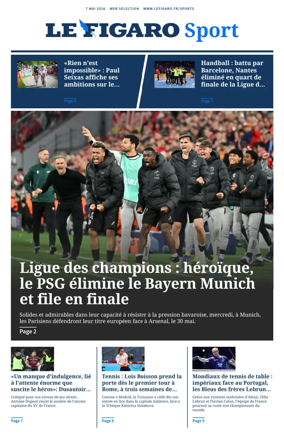 Cover of Le Figaro Sport