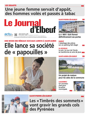 Cover of Le Journal d'Elbeuf