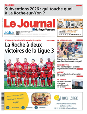 Cover of Le Journal du Pays Yonnais