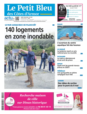 Cover of Le Petit Bleu