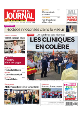 Cover of Le Petit Journal - Catalan