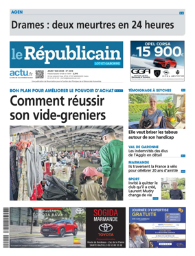 Cover of Le Republicain (Lot-et-Garonne)