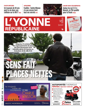 Cover of L'Yonne Republicaine