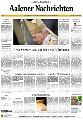 Cover of Aalener Nachrichten