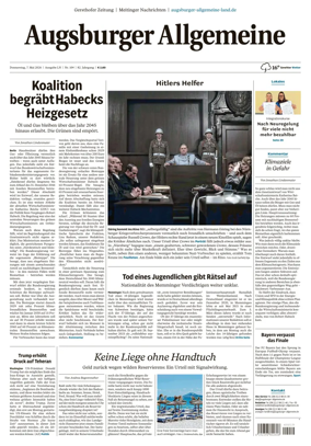 Cover of Augsburger Allgemeine (Land Nord)