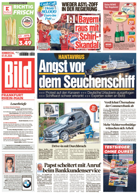 Cover of BILD Frankfurt