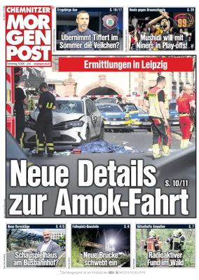 Cover of Chemnitzer Morgenpost