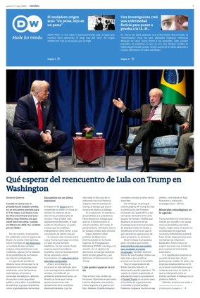 Cover of Deutsche Welle (Spanish edition)