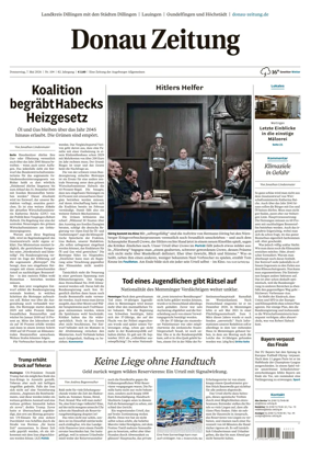 Cover of Donau Zeitung
