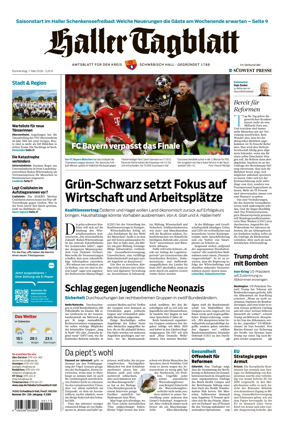 Cover of Haller Tagblatt