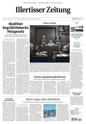 Cover of Illertisser Zeitung