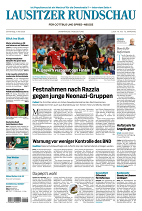 Cover of Lausitzer Rundschau