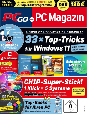 Cover of PCgo & PC Magazin