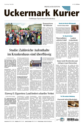 Cover of Prenzlauer Zeitung