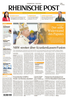Cover of Rheinische Post Krefeld Kempen