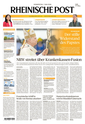 Cover of Rheinische Post - Monchengladbach and Korschenbroich