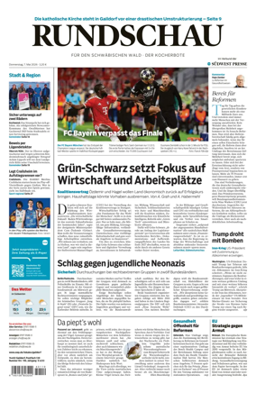 Cover of Rundschau fur den Schwabischen Wald – Der Kocherbote