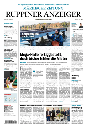 Cover of Ruppiner Anzeiger