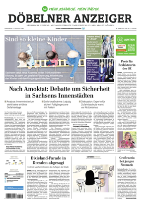 Cover of Sachsische Zeitung (Dobeln)