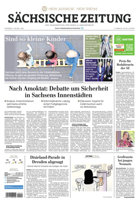 Cover of Sachsische Zeitung (Riesa & Grossenhain)