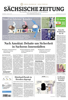 Cover of Sachsische Zeitung (Rodertal)