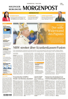 Cover of Solinger Bergische Morgenpost/Remscheid