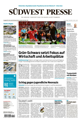 Cover of Sudwest Presse
