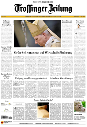 Cover of Trossinger Zeitung