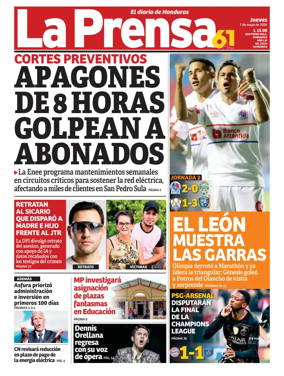 Cover of Diario La Prensa